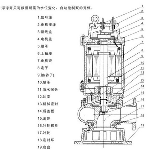 上海化工水处理潜水污水泵,污水潜水泵生产厂家
